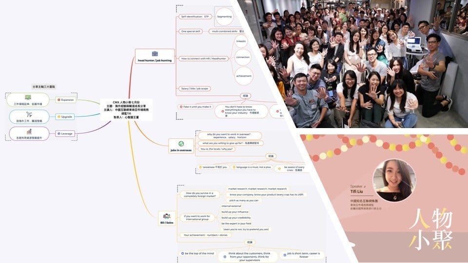 CMX人物小聚：Tifi 海外經驗和職涯分享