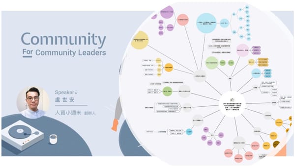 CMX 給社群經理的社群大聚- 人資小週末創辦人：盧世安