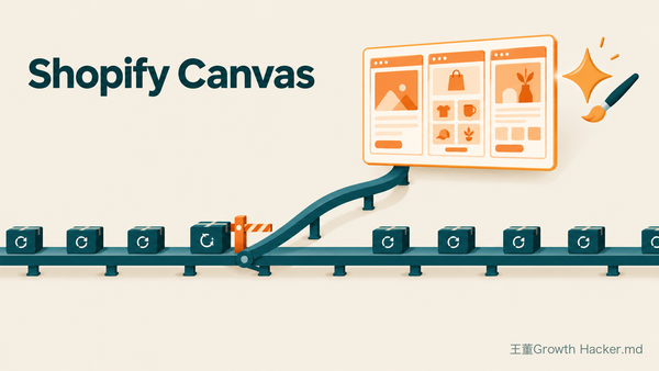Shopify Canvas 是什麼？AI 二十分鐘做出客製店，但改過的佈景主題從此收不到更新
